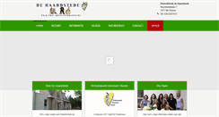 Desktop Screenshot of dierenkliniekdehaardstede.nl