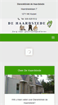 Mobile Screenshot of dierenkliniekdehaardstede.nl